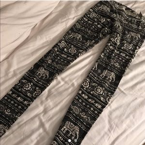 Urban outfitters elephant pattern leggings